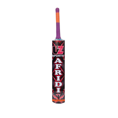 UZ Afridi Red - Tape Ball Cricket Bat